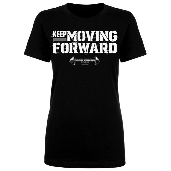 KEEP MOVING FORWARD - WOMENS FITTED T-SHIRT - $WKMZCB$ Thumbnail