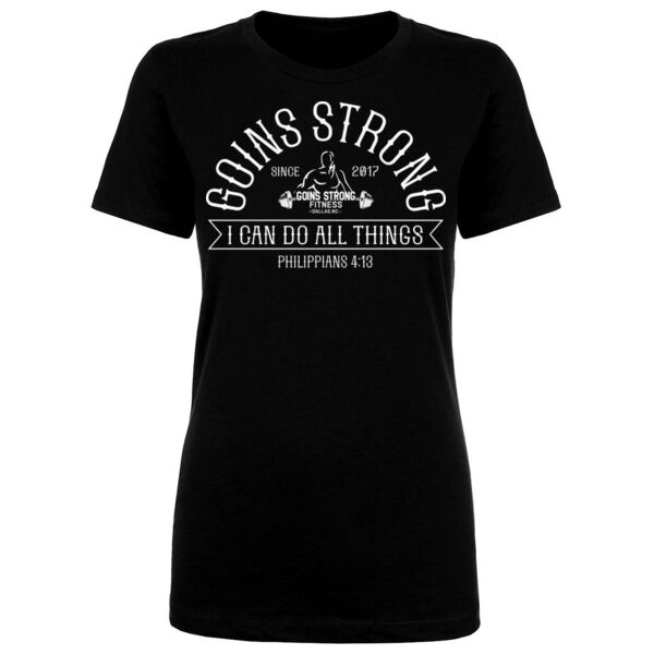 I CAN ALL THINGS - WOMEN'S FITTED T-SHIRT - $6GMR8X$ Thumbnail